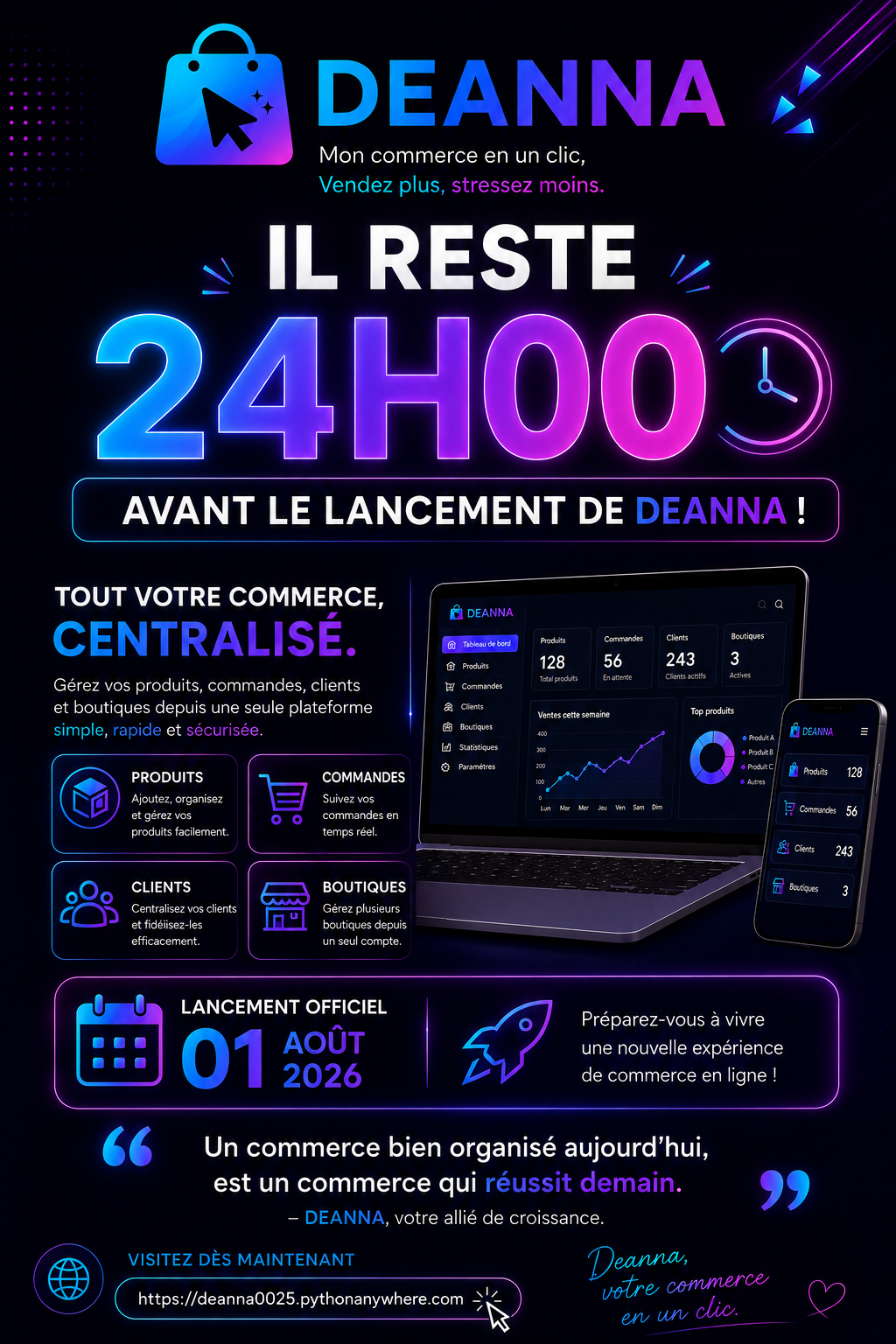 administrateur shop